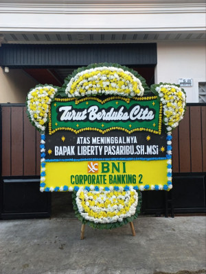 Papan Bunga Duka di Haurkuning