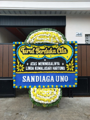 Papan Bunga Duka di Haurkuning